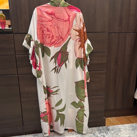 Floral Kimono Jacket - Multicolor - Picture 6 of 7